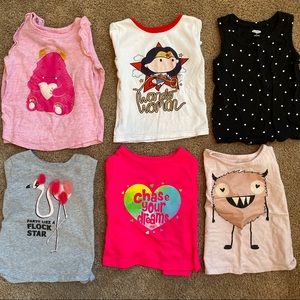 6x tee shirt bundle, awesome collection of shirts.